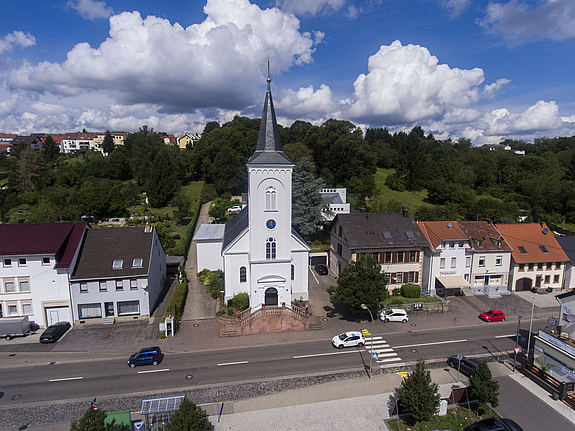 Luftaufnahme von Ludweiler