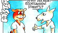 Cartoon von Kurt Heinemann