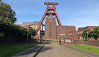 Ein Förderturm im Ruhrgebiet