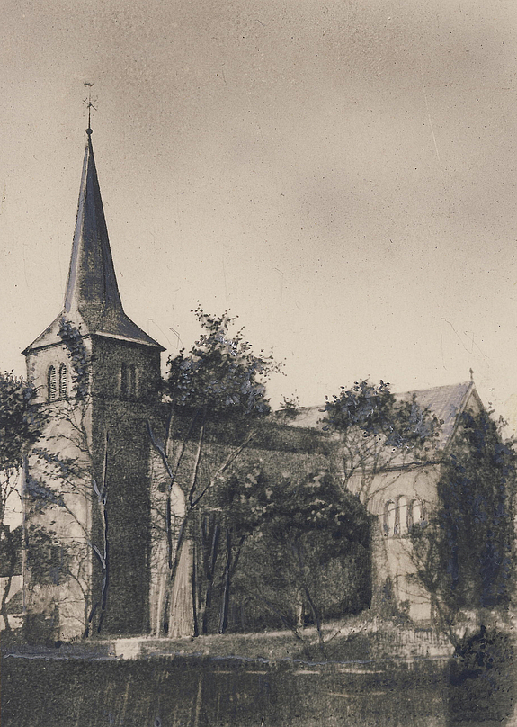 Die ehemalige Martinskirche im Alten Brühl 