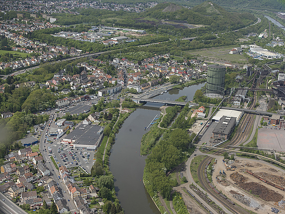 Luftbild Wehrden