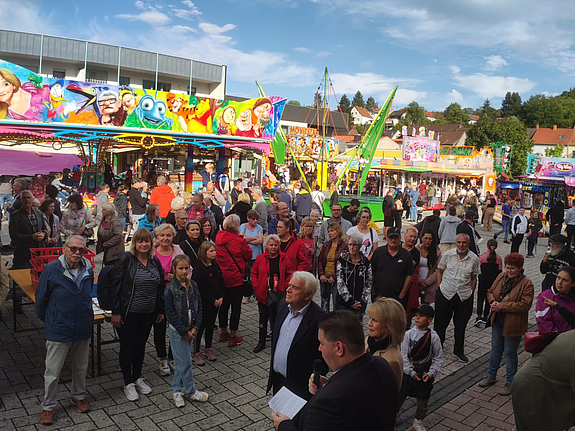 Menschen, Kirmes, Ludweiler