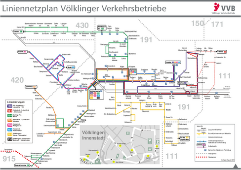 Liniennetzplan