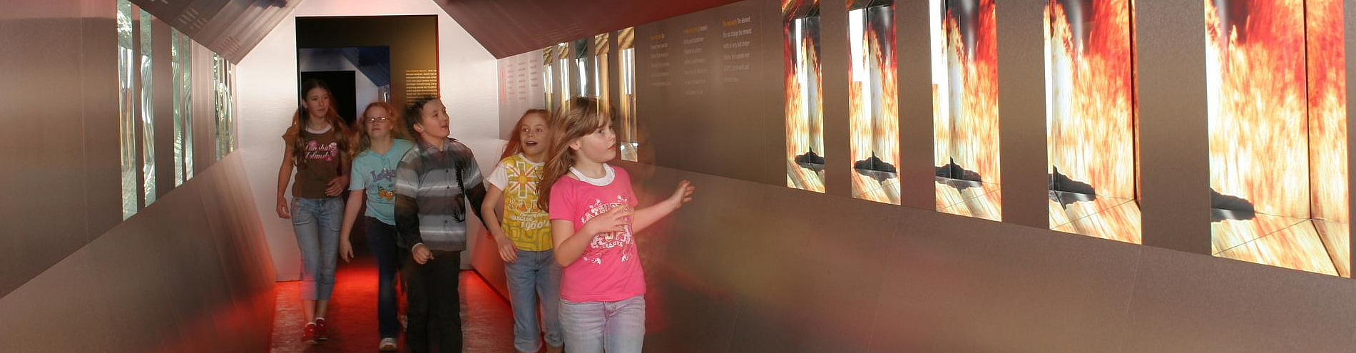Ferrodrom - Multimedia Installaion" Feuer" (Foto: Weltkulturerbe Völklinger Hütte/O. Juchelka)