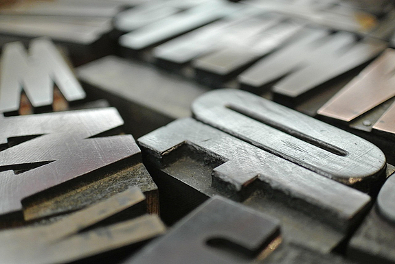 Buchdruckbuchstaben