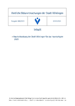 2025/44b Amtliche Bekanntmachungen der Stadt Völklingen