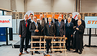 Gruppenfoto STIHL Hellmann in Völklingen