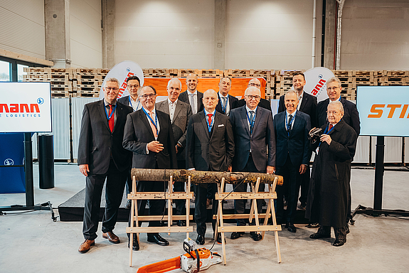 Gruppenfoto STIHL Hellmann in Völklingen