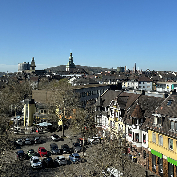 Städtische Parkfläche Marktstraße in Völklingen