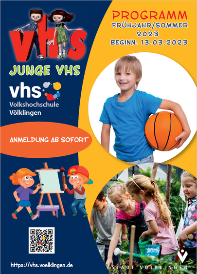 Das Programm der Jungen VHS (Sommer 2023)