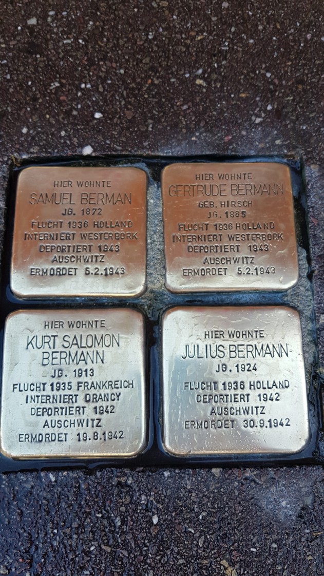 Stolpersteine-Familie_Samuel_Berman